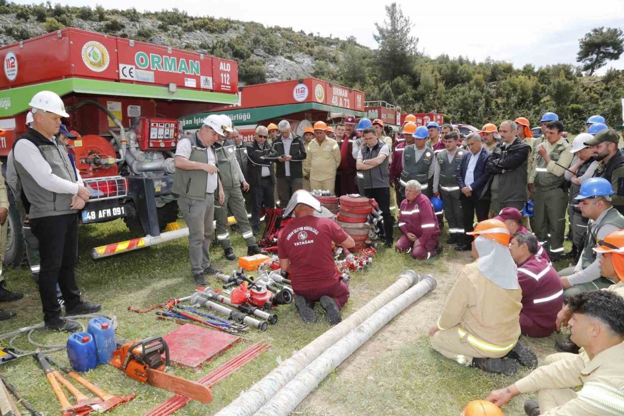 Yatağan ve Kavaklıdere Orman İşletme Müdürlükleri’nde işbaşı eğitimi yapıldı