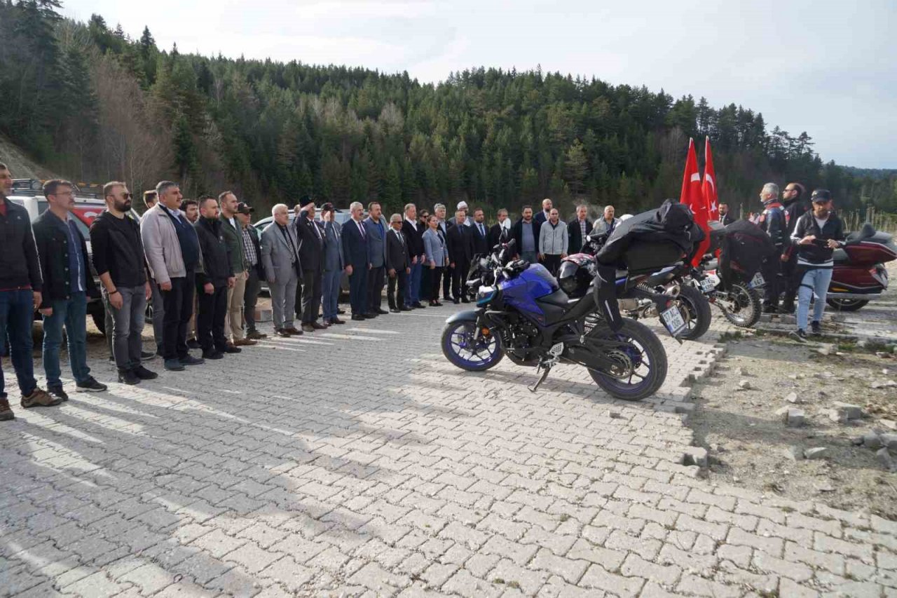 12 yıl önceki saldırıda şehit düşen polis memuru Ilgaz Dağı’nda anıldı