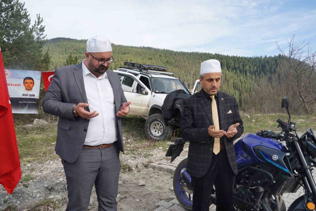 12 yıl önceki saldırıda şehit düşen polis memuru Ilgaz Dağı’nda anıldı