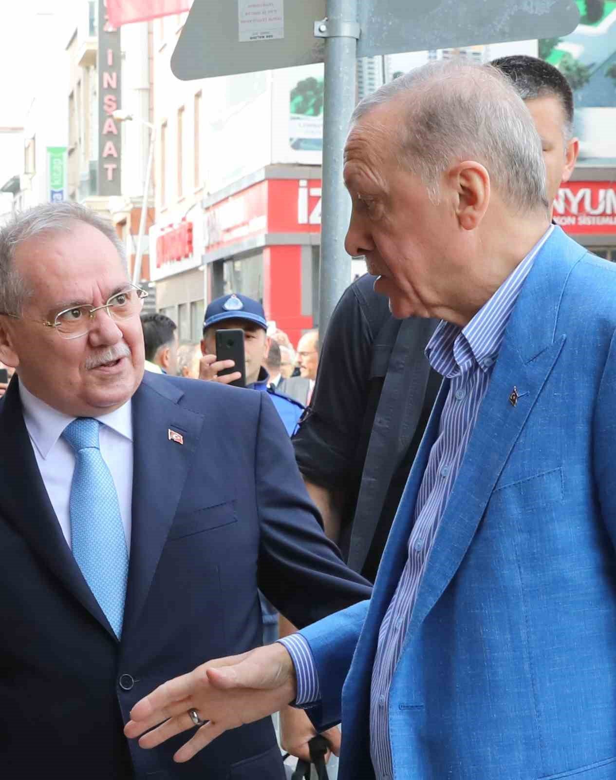 Başkan Demir’den Cumhurbaşkanı Erdoğan’a proje sunumu