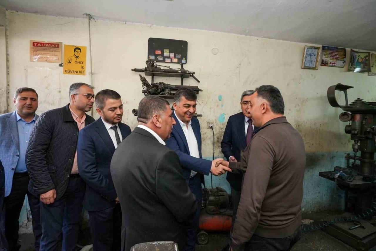 Fadıloğlu, esnafın talep ve sorunları dinlendi