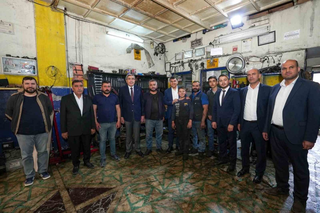 Fadıloğlu, esnafın talep ve sorunları dinlendi