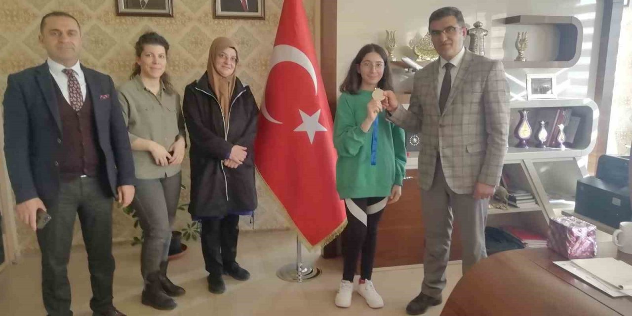 Başarılı sporcu Erzurum’un gururu oldu