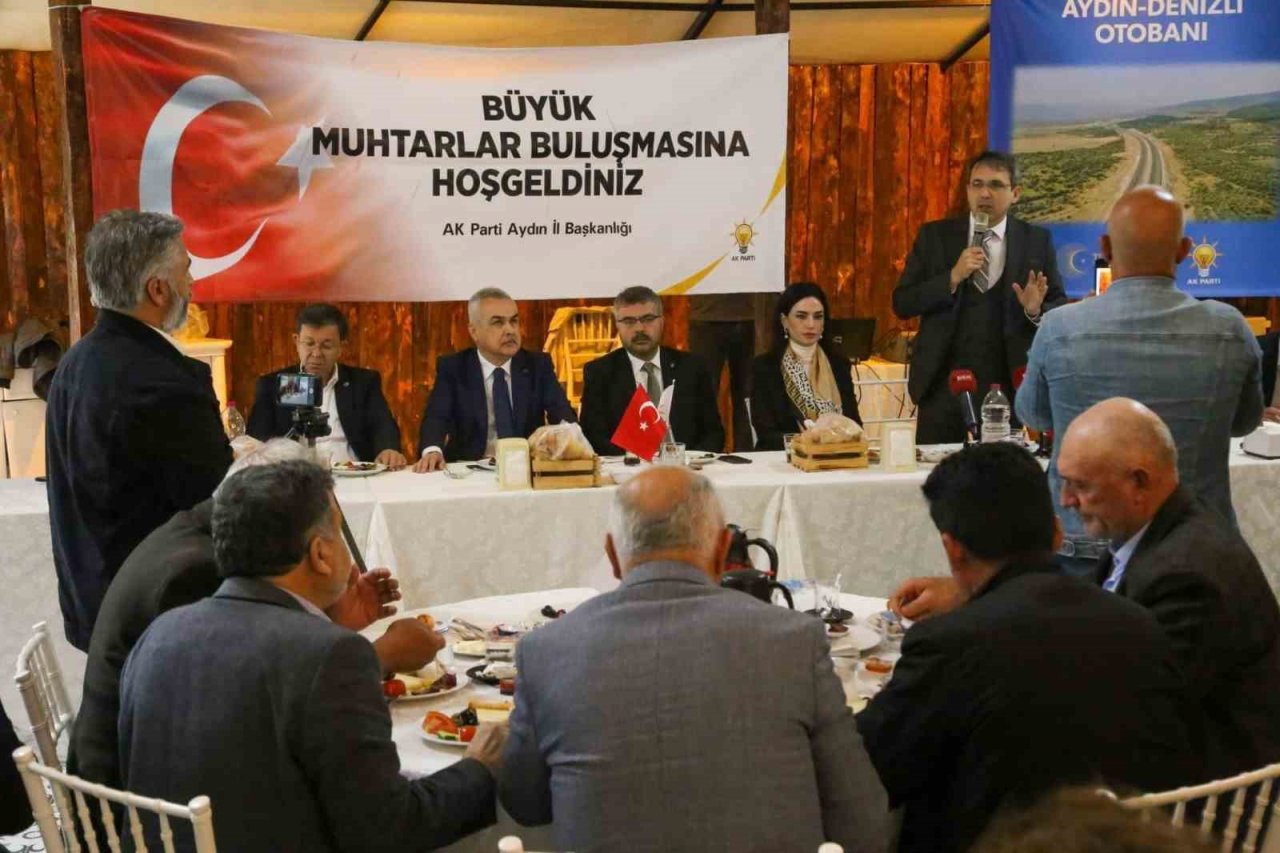 AK Parti Aydın İl Başkanı Ökten: “Yerel yönetimlerde gerçek hizmeti görmeyen bir Aydın var”