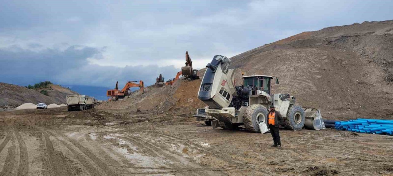 Aydınlı muhtarlar otoyol çalışmasını inceledi
