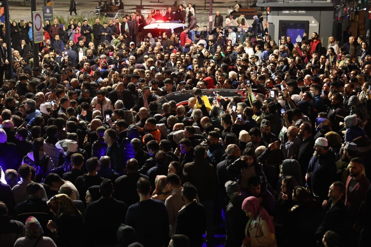 Taksiciler, Togg konvoyu oluşturdu