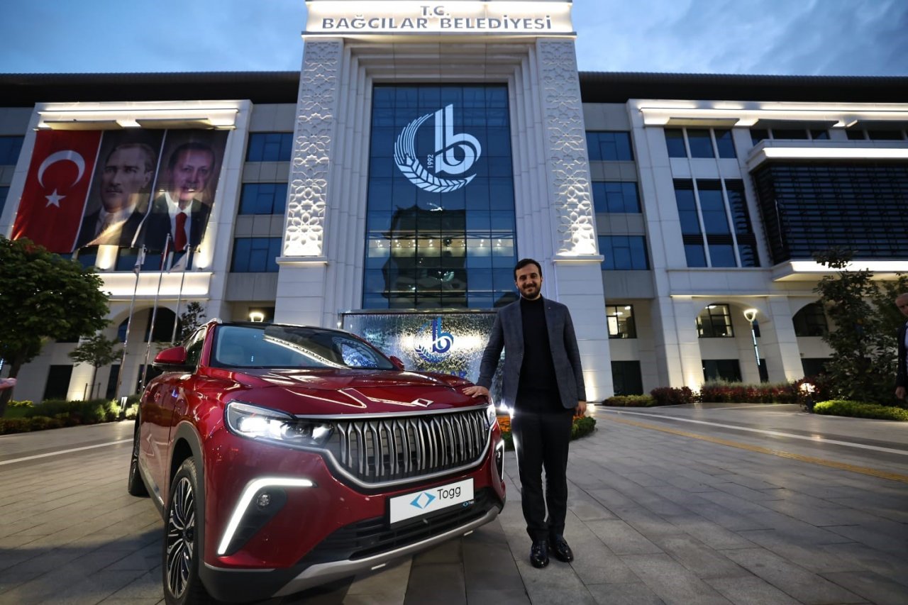 Taksiciler, Togg konvoyu oluşturdu