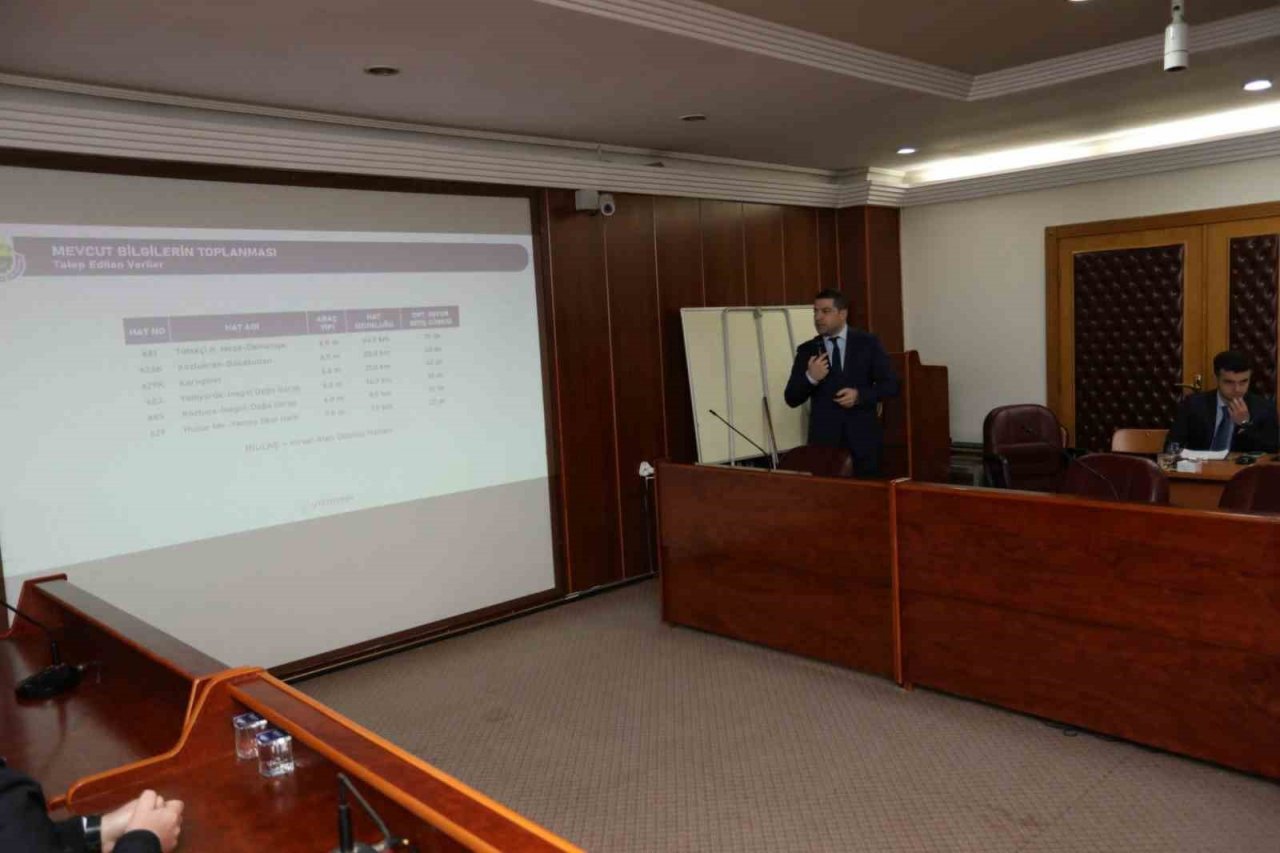 İnegöl’ün toplu ulaşım master planı için çalışmalar başladı