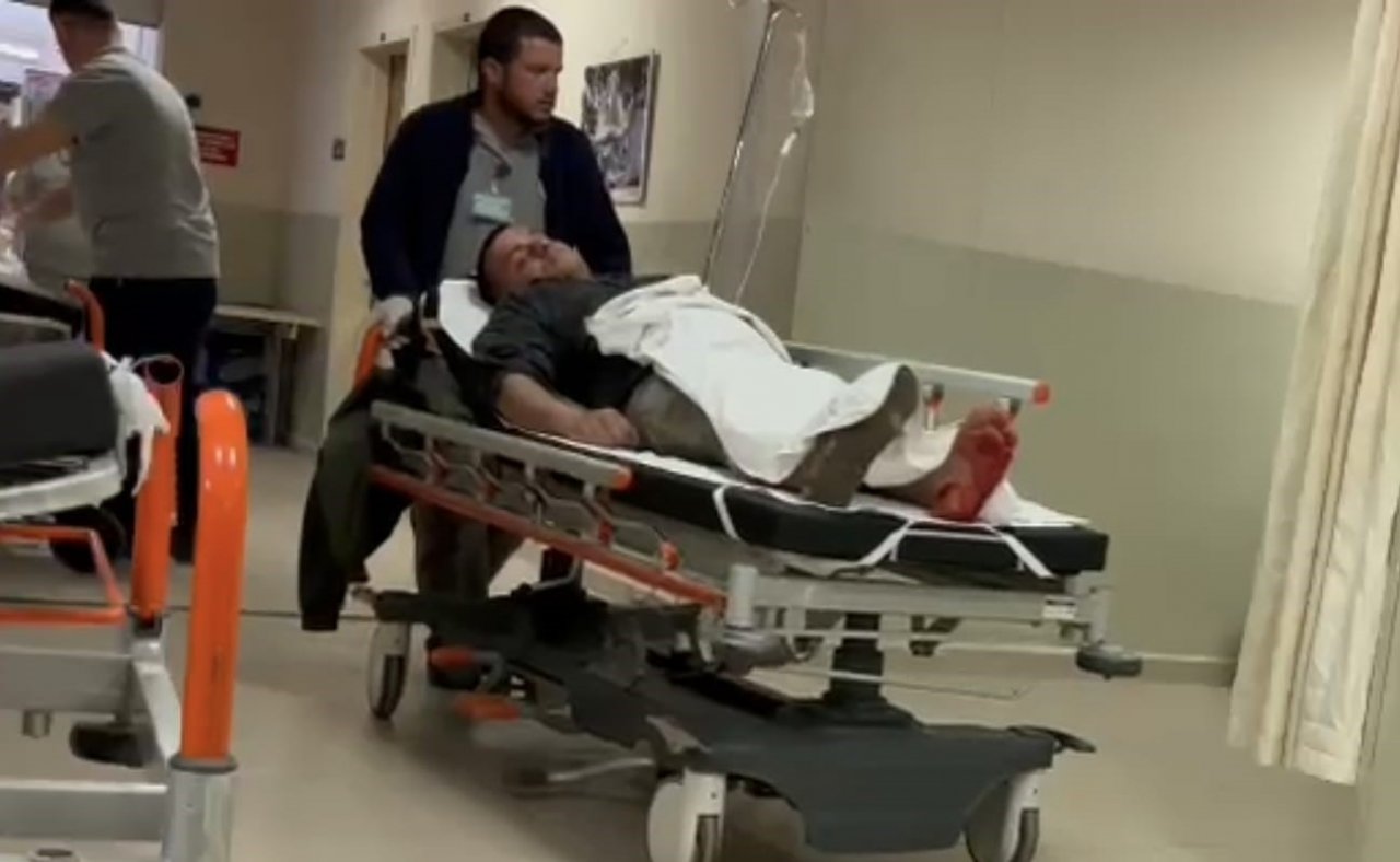 Tartıştığı şahıs tarafından bacağından vuruldu