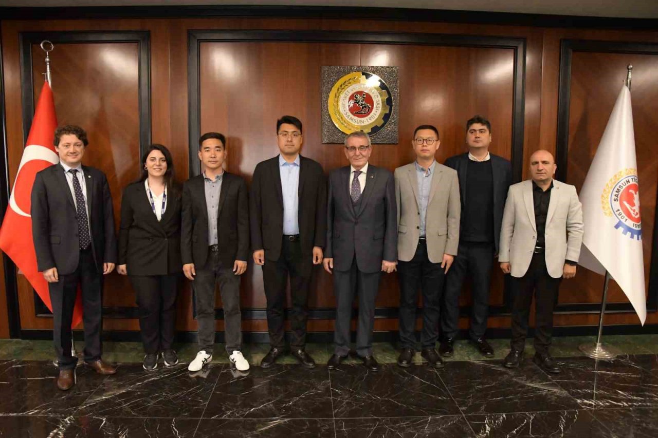 Çinli firmalar iş birliği için Samsun’da: İşlenmiş deniz ürünü alacaklar