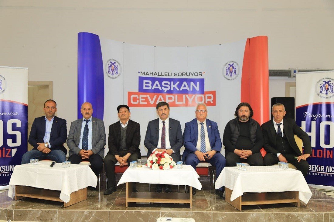 "Mahalleli Soruyor Başkan Cevaplıyor"