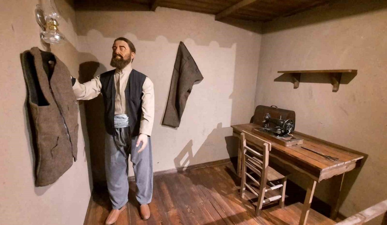 ERGES Konağı ziyaretçilerini zamanda yolculuk yaptırıyor