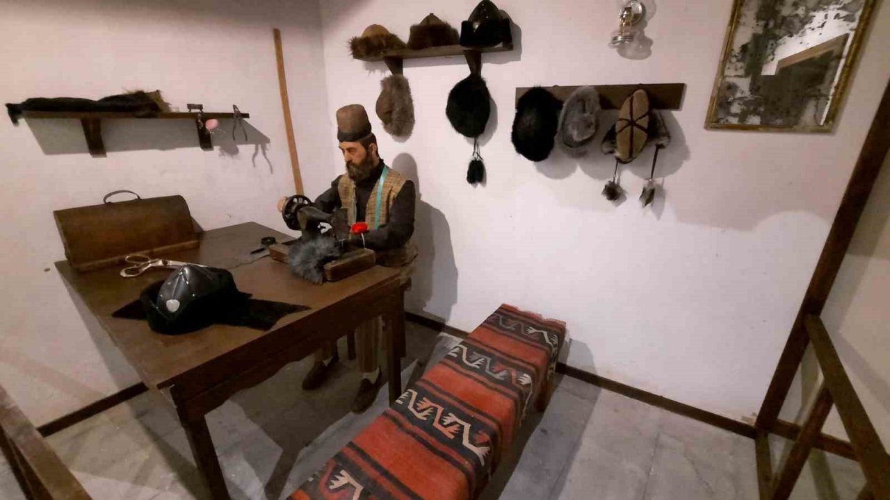 ERGES Konağı ziyaretçilerini zamanda yolculuk yaptırıyor