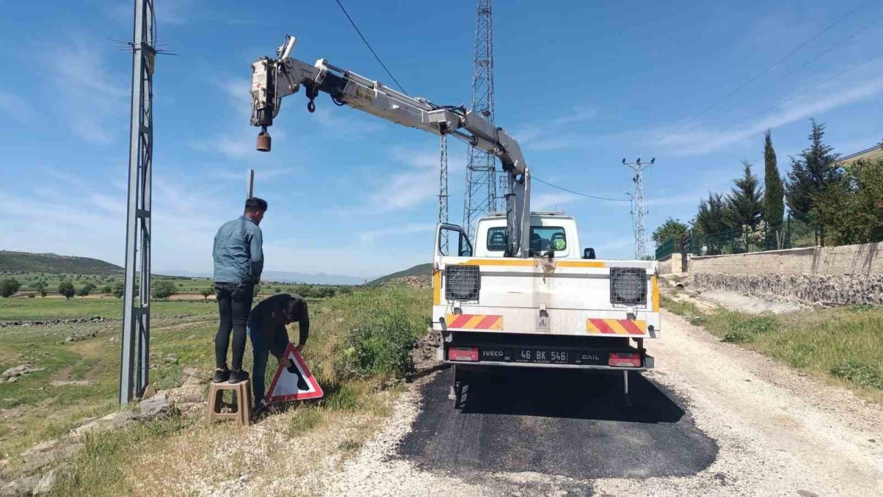 Kahramanmaraş’ta trafik güvenliği için sahada çalışmalar yapılıyor