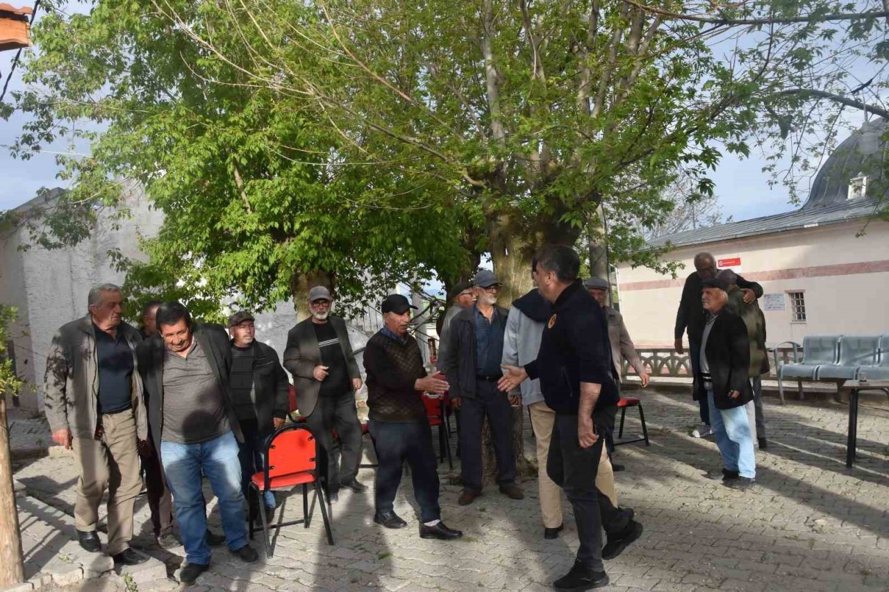 Genel Sekreter Kamil Duru köy ziyaretlerine devam ediyor