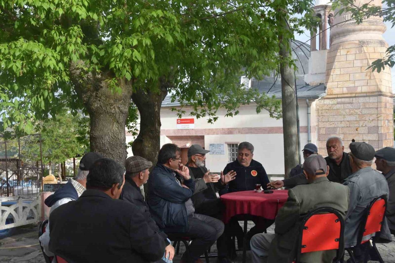 Genel Sekreter Kamil Duru köy ziyaretlerine devam ediyor