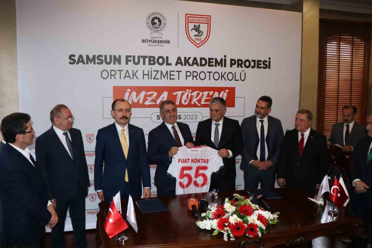 Samsunspor’un altyapı tesisleri sorununu çözen imza