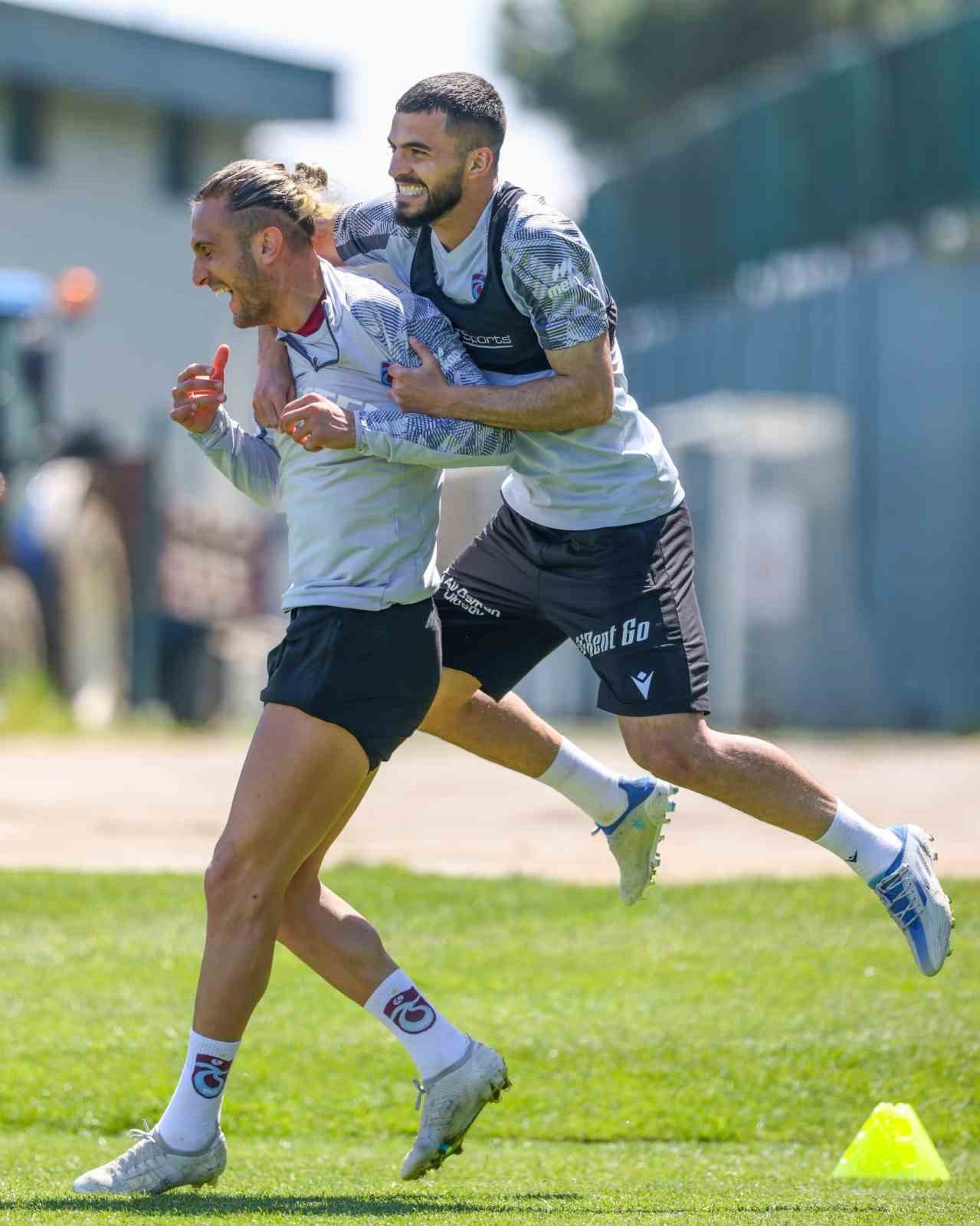 Trabzonspor, MKE Ankaragücü maçı hazırlıklarını sürdürdü