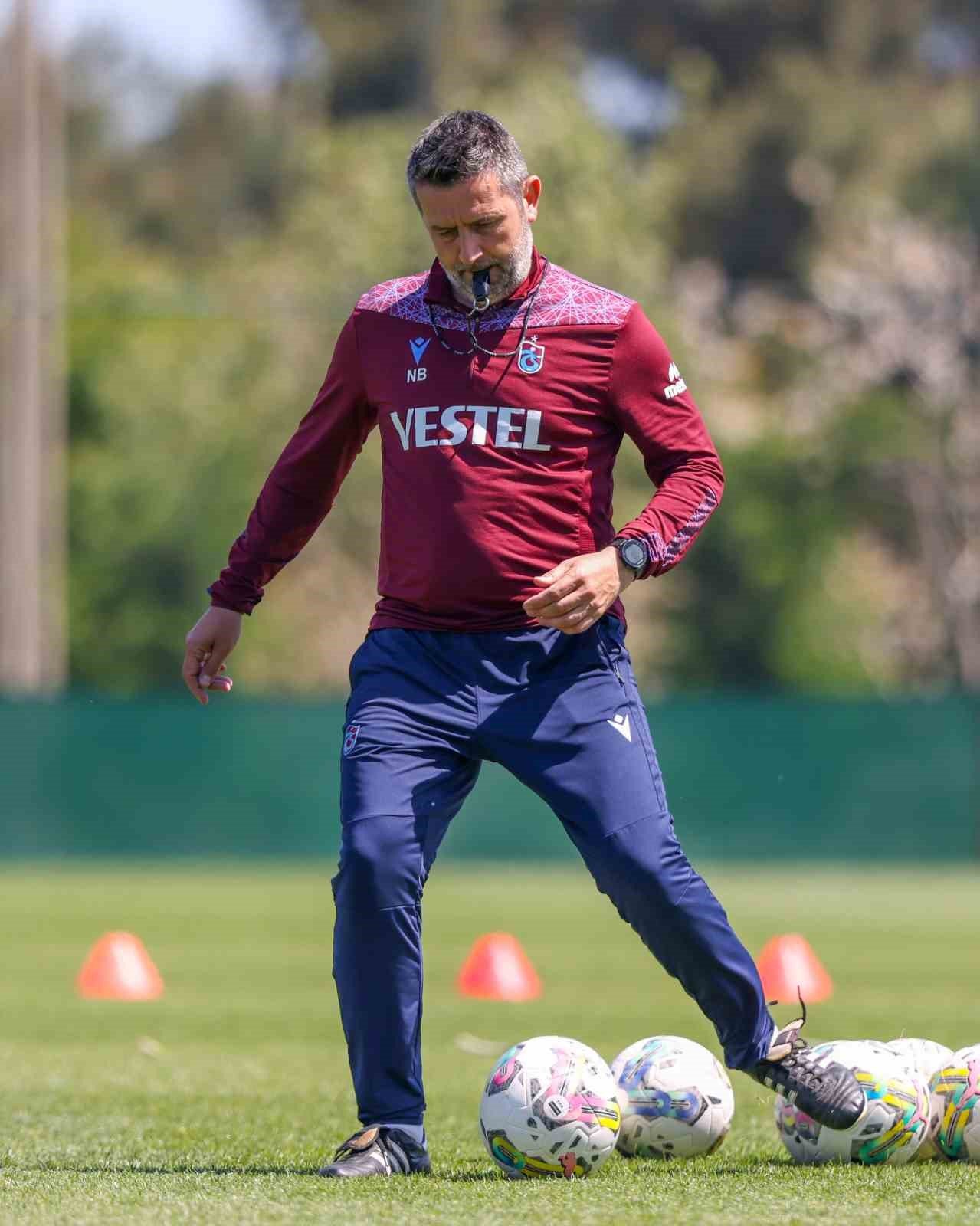 Trabzonspor, MKE Ankaragücü maçı hazırlıklarını sürdürdü