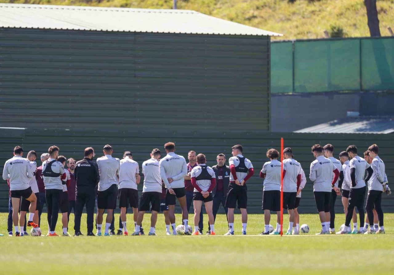 Trabzonspor, MKE Ankaragücü maçı hazırlıklarını sürdürdü