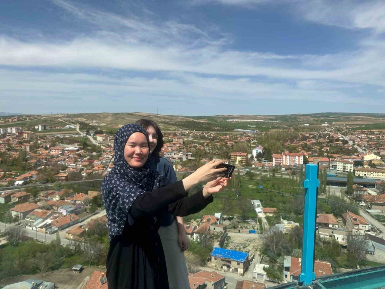 Kayabaşı Cam Seyir Terası’nın ilk misafirleri Güney Kore’den