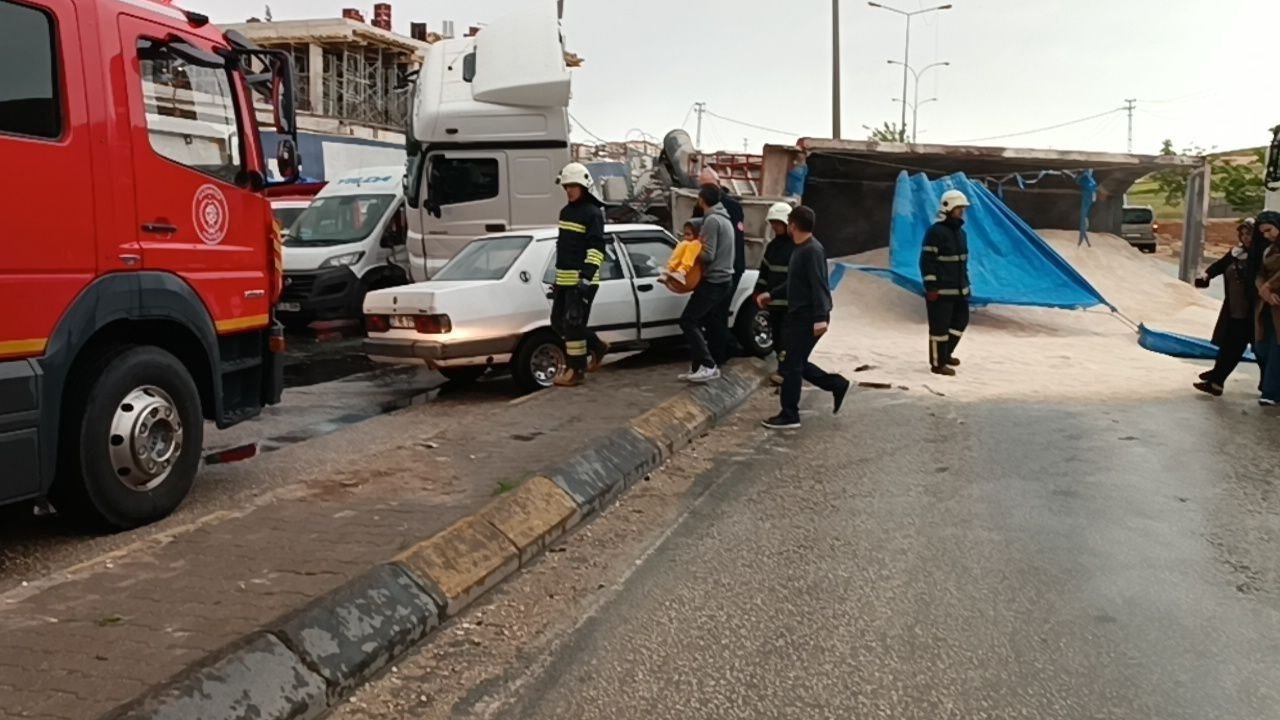Gaziantep’te zincirleme trafik kazası: 5 yaralı