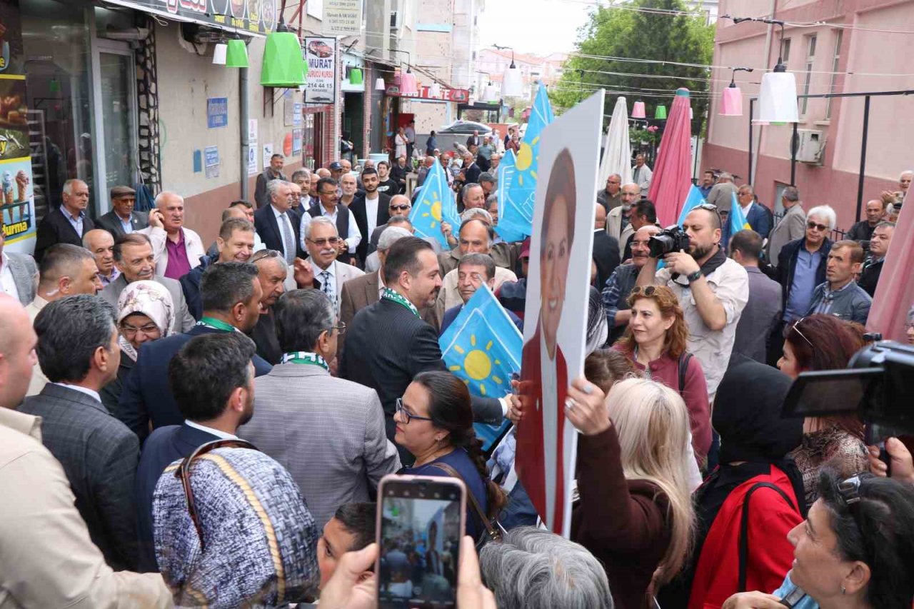 İYİ Parti Sözcüsü Zorlu’ya Kırşehir’de soğuk duş