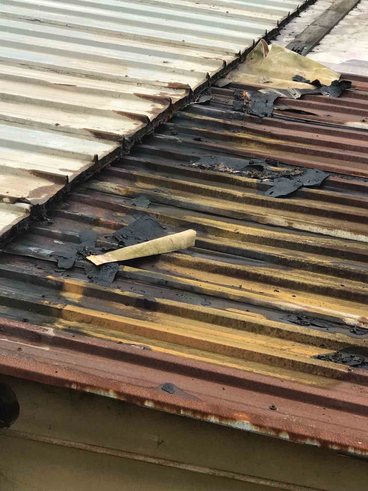 Yangında anne ve 2 çocuğu etkilendi