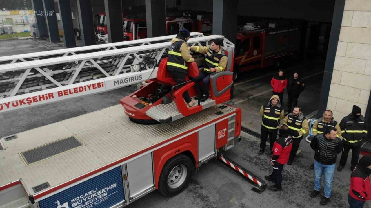 Etkin ve hızlı müdahale için itfaiye personellerine eğitim