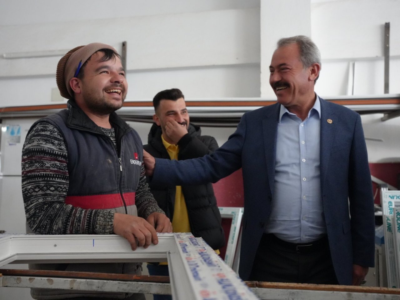 AK Partili Tin; “Sosyal devletin öncüsü AK Parti’dir”