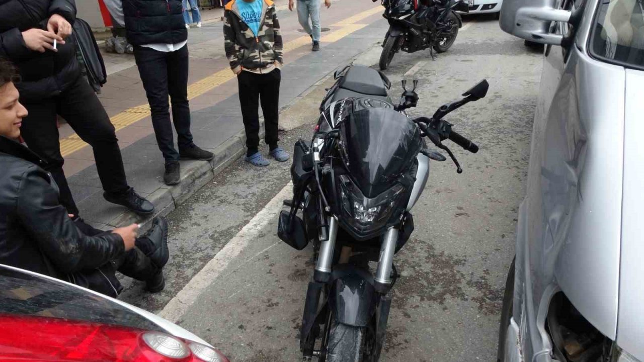 Kaskı sayesinde ölümden döndü