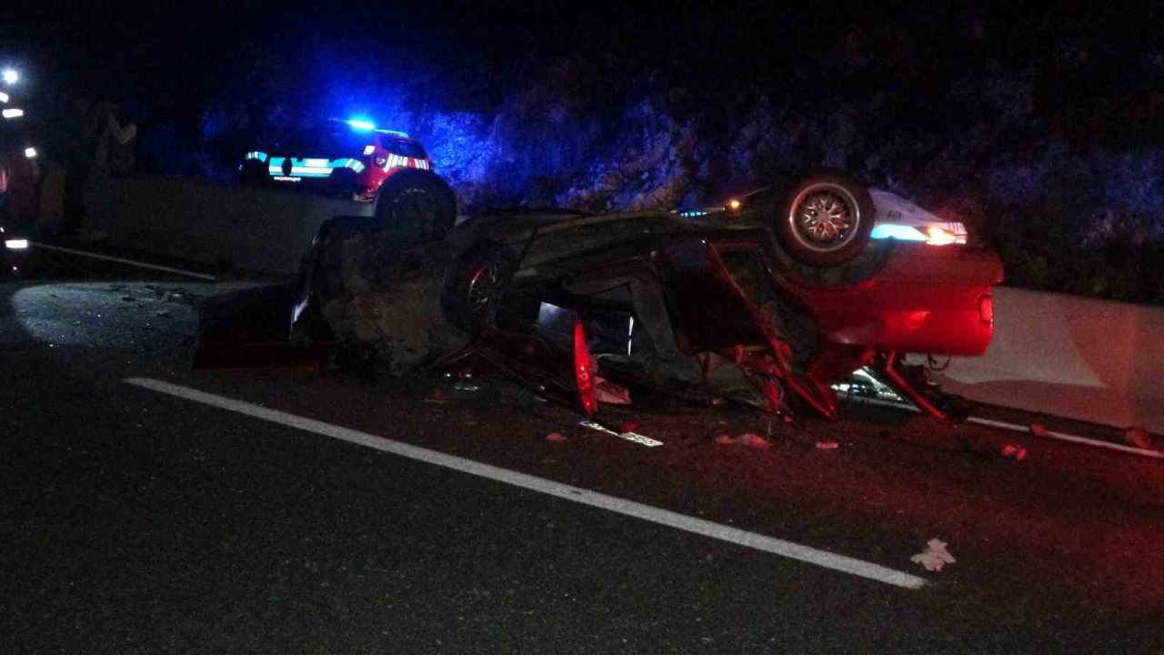 Muğla’da trafik kazası: 1 ölü 1 yaralı