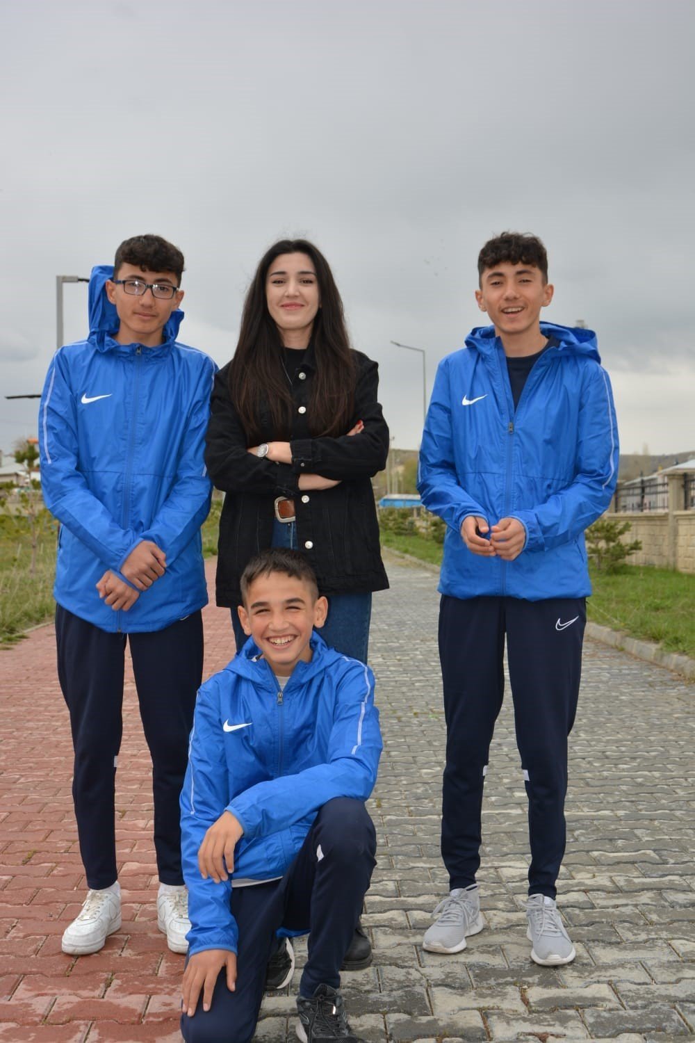 Türkiye dördüncüsü olan atletizm takımına baklava ikramı