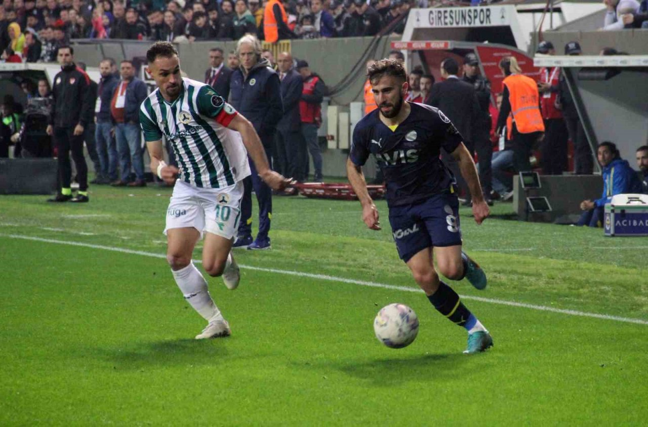 Spor Toto Süper Lig: Giresunspor: 1 - Fenerbahçe: 1 (Maç sonucu)