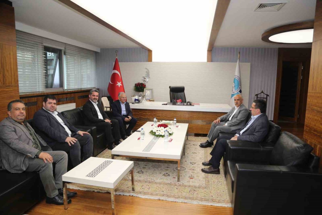 Bakan Kirişci’den Başkan Büyükkılıç’a Ziyaret