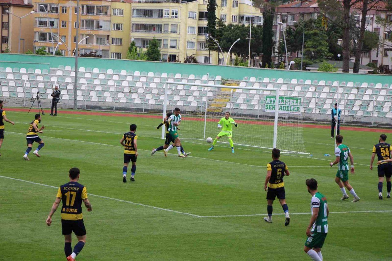 TFF 3. Lig: Amasyaspor: 2 - BC Group Ağrı 1970 Spor: 0