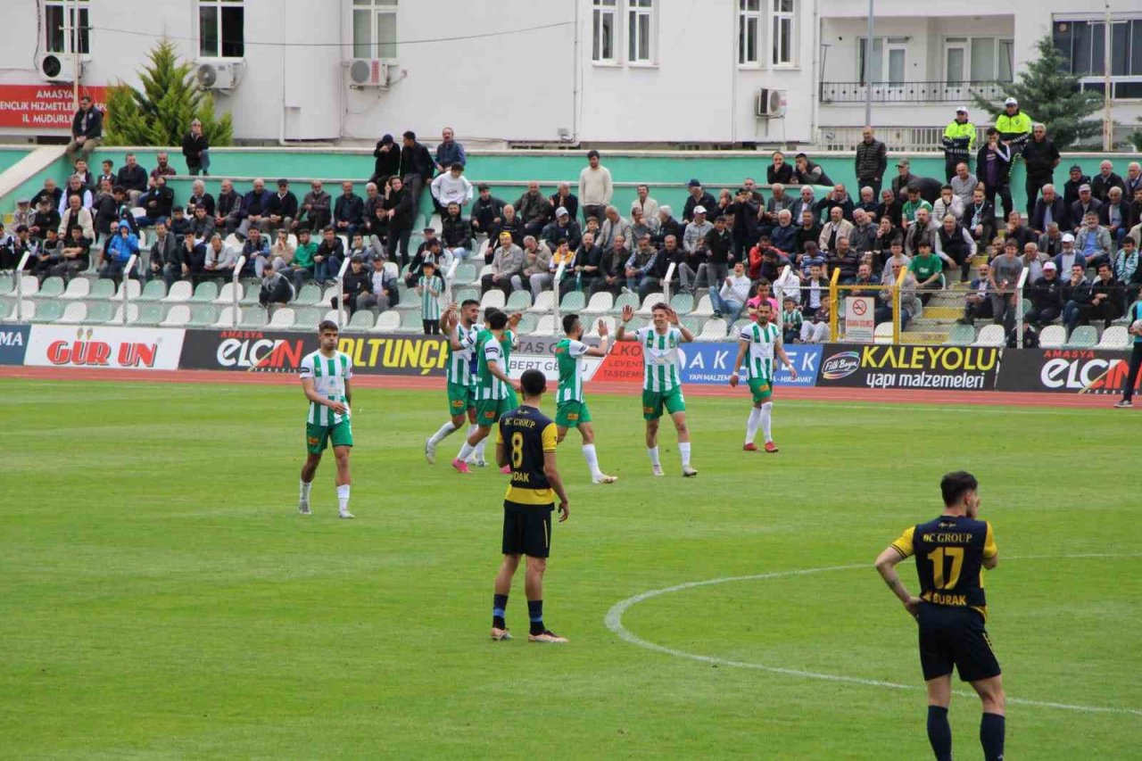 TFF 3. Lig: Amasyaspor: 2 - BC Group Ağrı 1970 Spor: 0