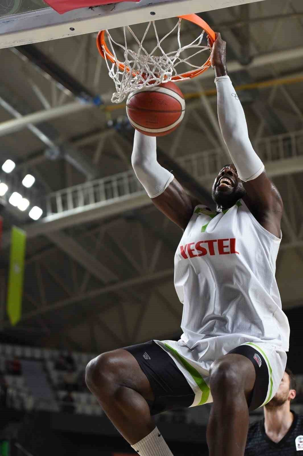 Türkiye Sigorta Basketbol Süper Ligi: Manisa BBSK: 87 - Büyükçekmece Basketbol: 74