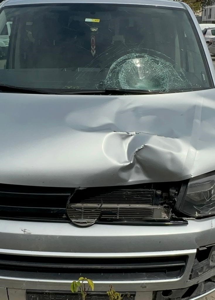 83 yaşındaki motosiklet sürücüsünün öldüğü kaza güvenlik kamerasında