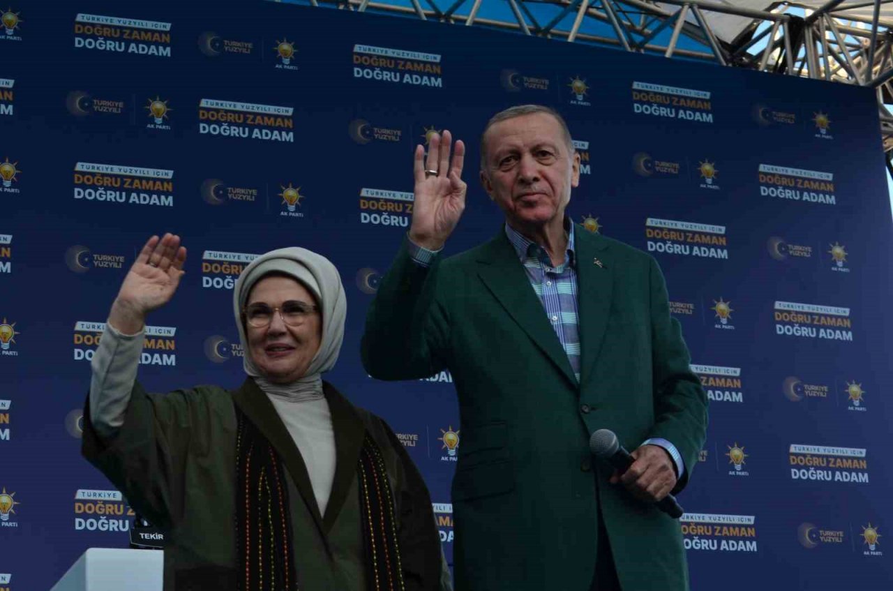 Cumhurbaşkanı Erdoğan Tekirdağ’da konuştu: “Bunların baharı yalancı bahar”