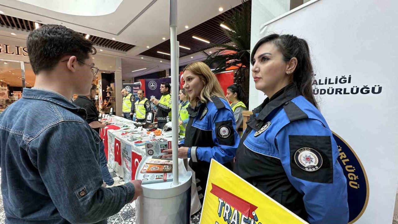 Elazığ’da polis ve jandarma ekipleri vatandaşları bilgilendirdi