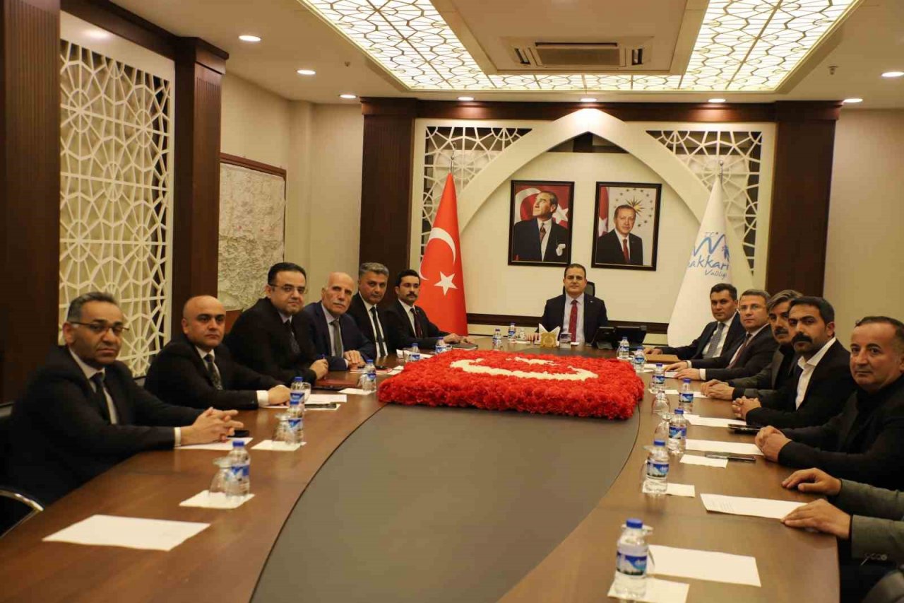 Hakkari’de “OSB Müteşebbis Heyeti Toplantısı’ yapıldı