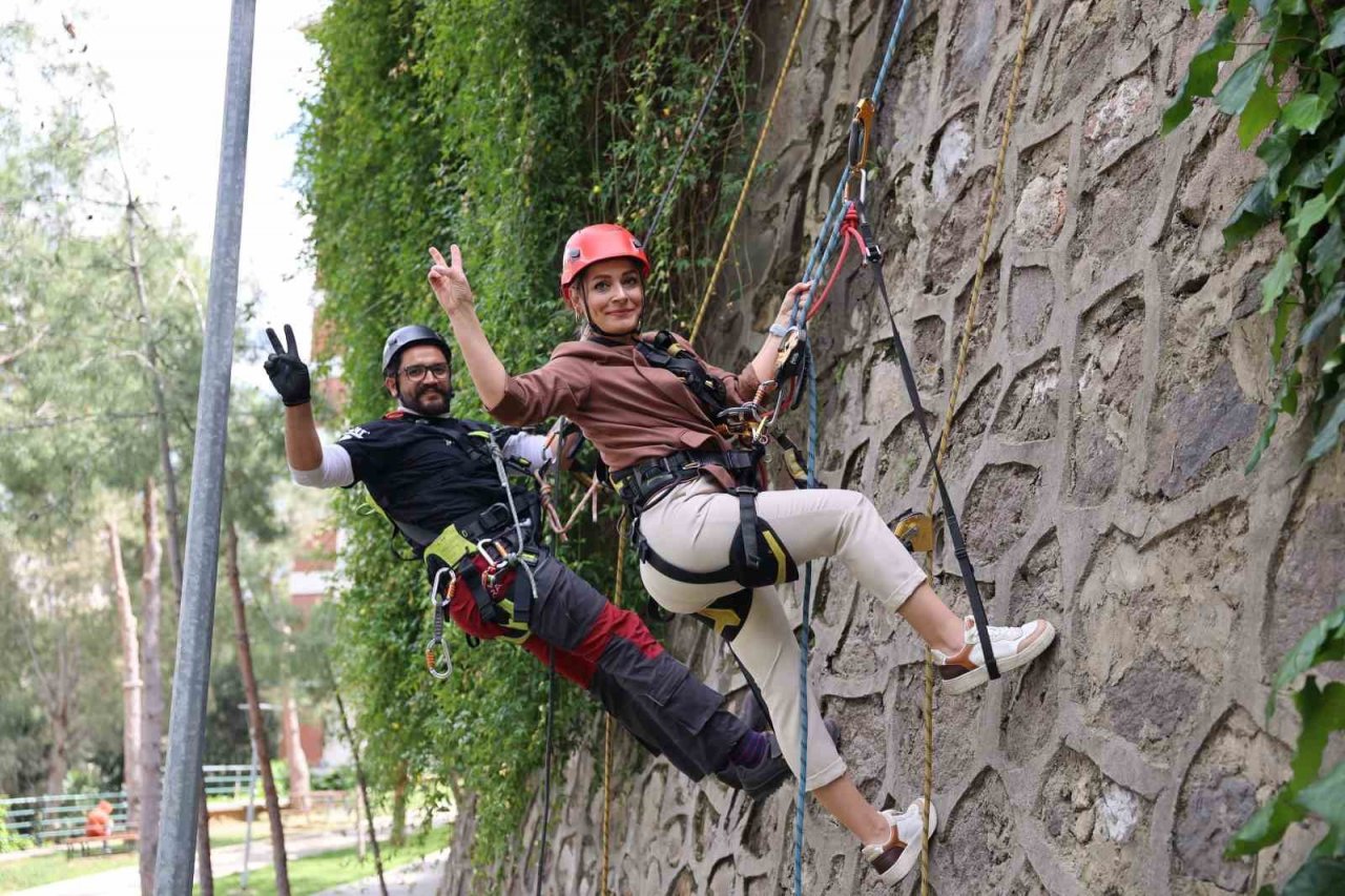 Kampüste aksiyon dolu ‘iş sağlığı’ eğitimi