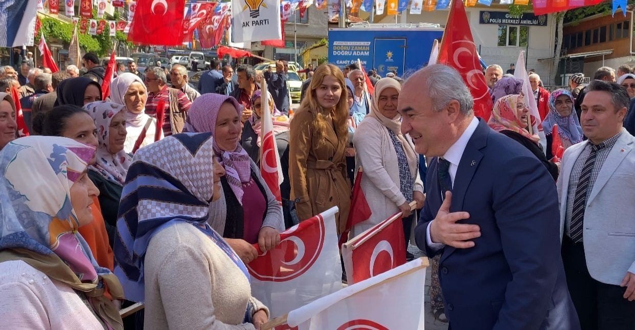 MHP’li Yusuf Garip, Güney’de yoğun ilgiyle karşılandı
