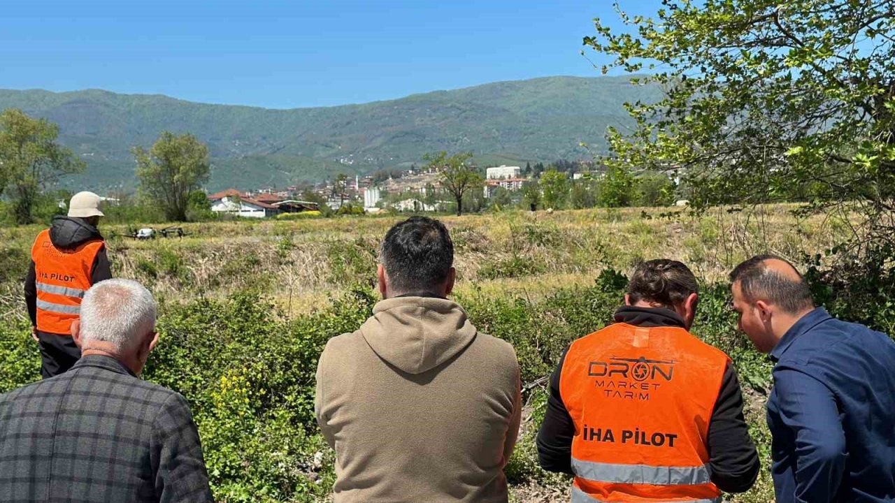 Çeltikler Düzce’de dron ile dikilecek