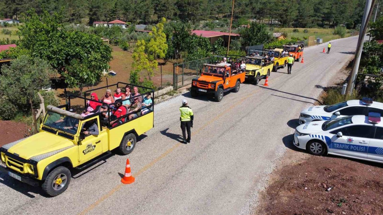 Trafik ekipleri Cip Safari kontrollerini arttırdı