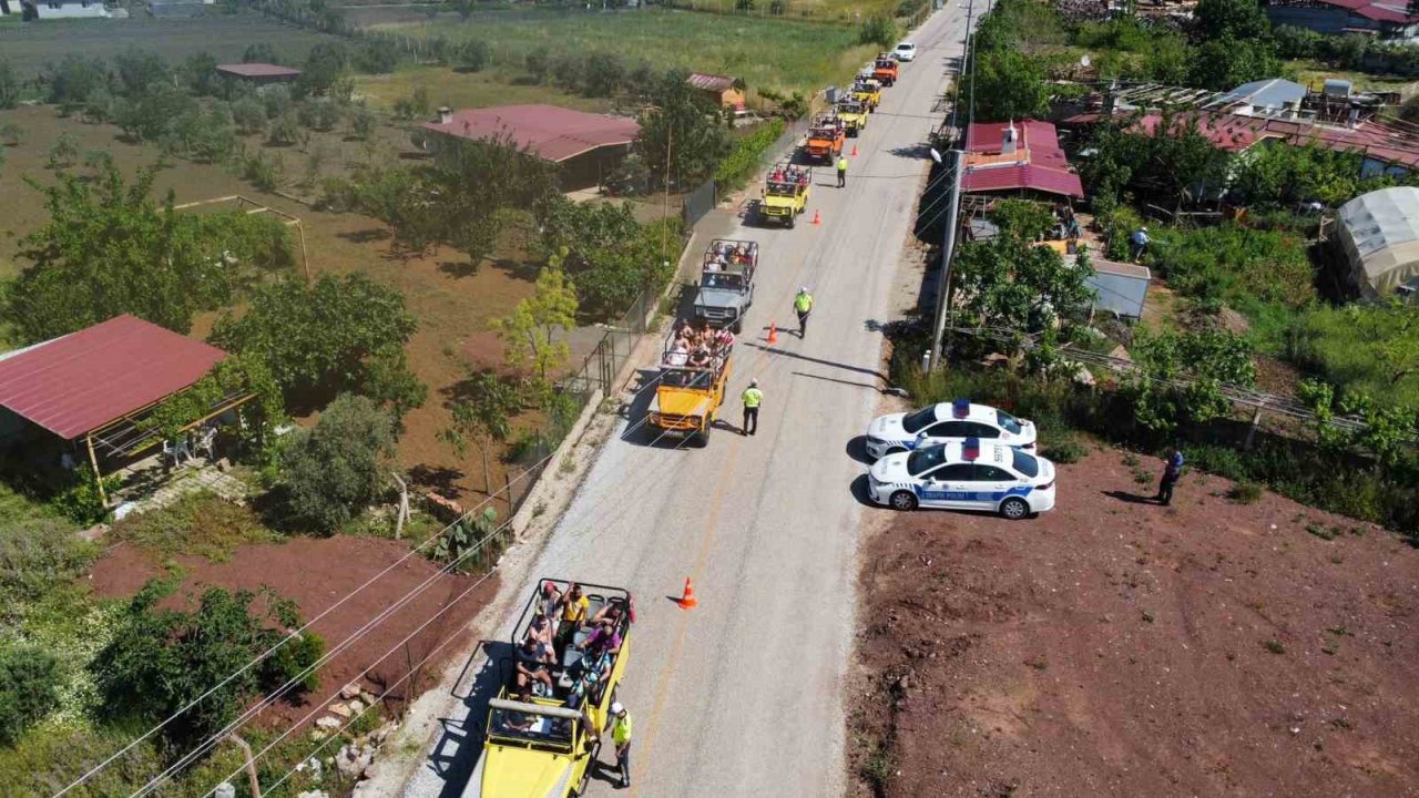 Trafik ekipleri Cip Safari kontrollerini arttırdı