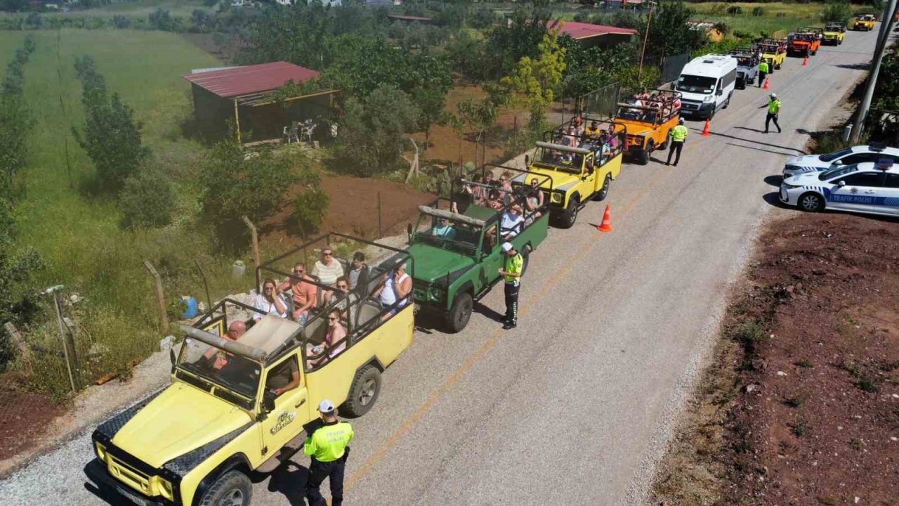 Trafik ekipleri Cip Safari kontrollerini arttırdı