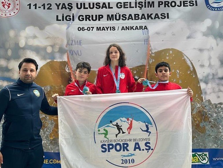 Spor A.Ş sporcuları yüzmede Türkiye Şampiyonası vizesi aldı