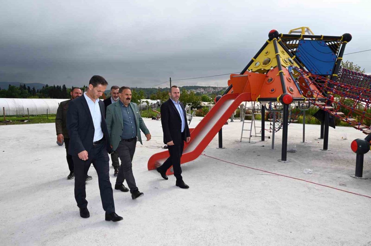Yalova Belediyesi’nden Seyrantepe’ye yeni nesil park